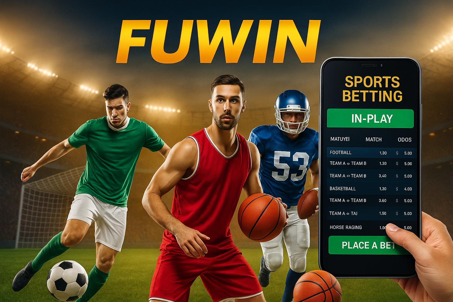 Apostas esportivas no cassino online FUWIN