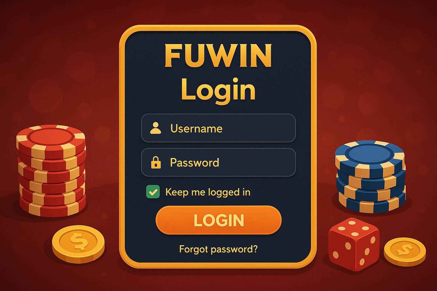 Login no Cassino FUWIN