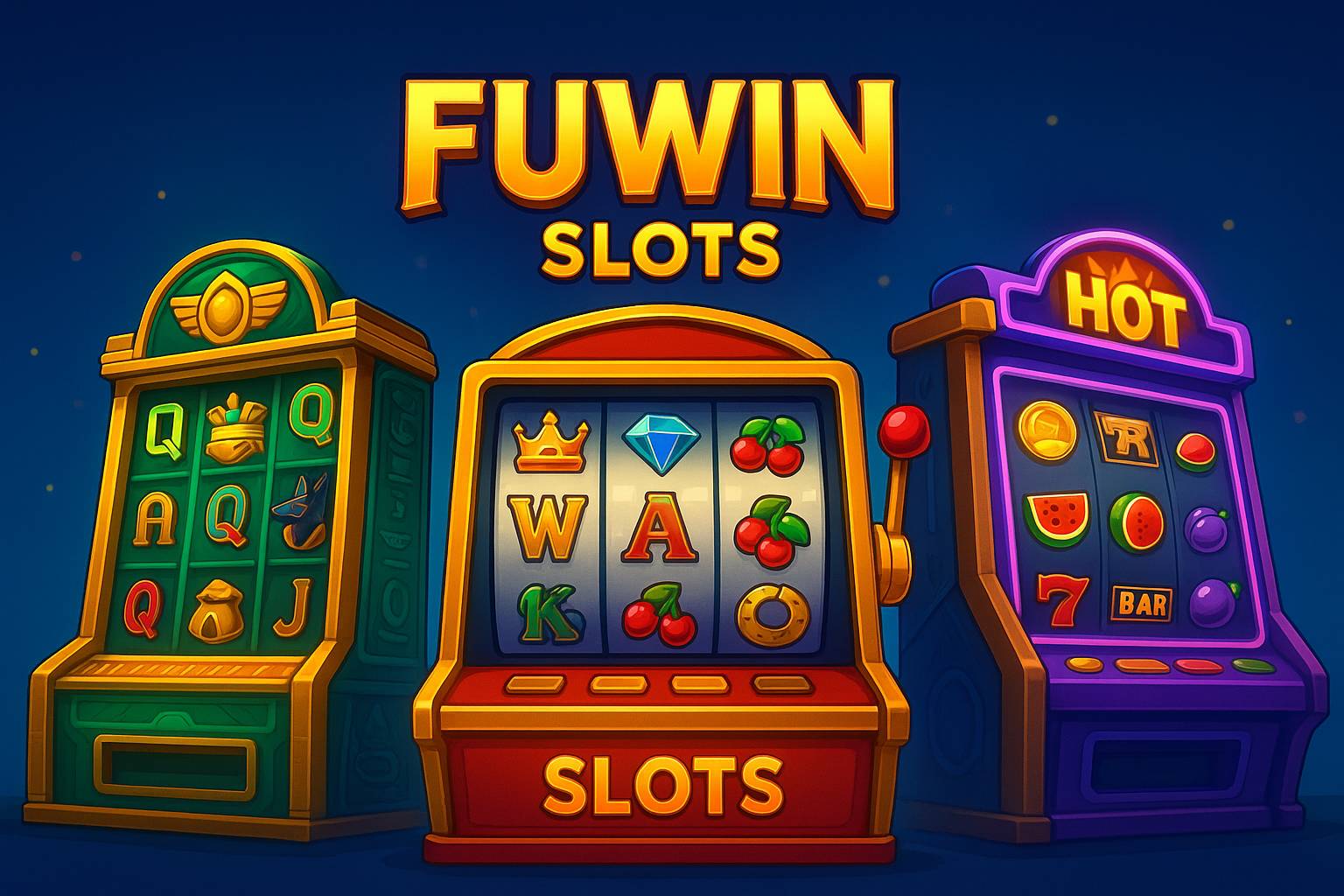 Explore o mundo das slot machines no FUWIN Casino